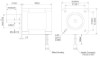 84 oz-in NEMA 17 Stepping motor dimensions